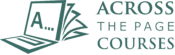 Across the Page Courses